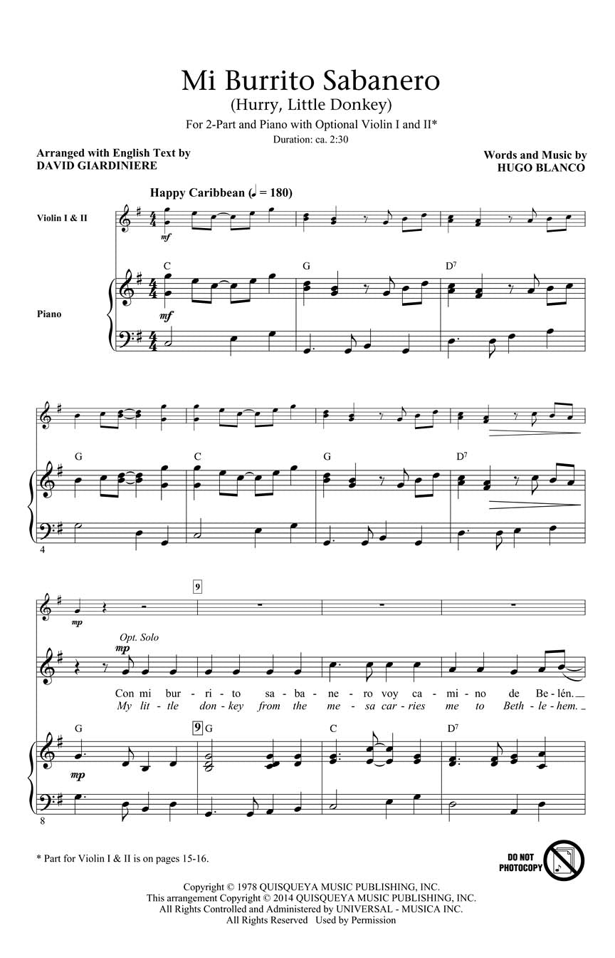 Mi Burrito Sabanero - sample page 1