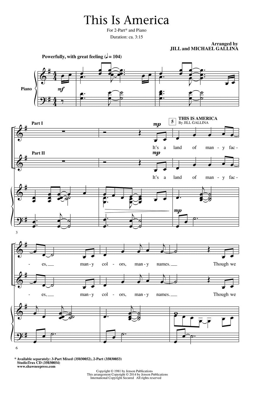 This Is America - sample page 1