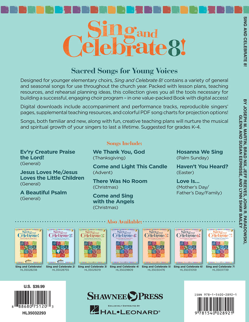 Sing and Celebrate 8! Sacred Songs for Young Voices - sample page 2
