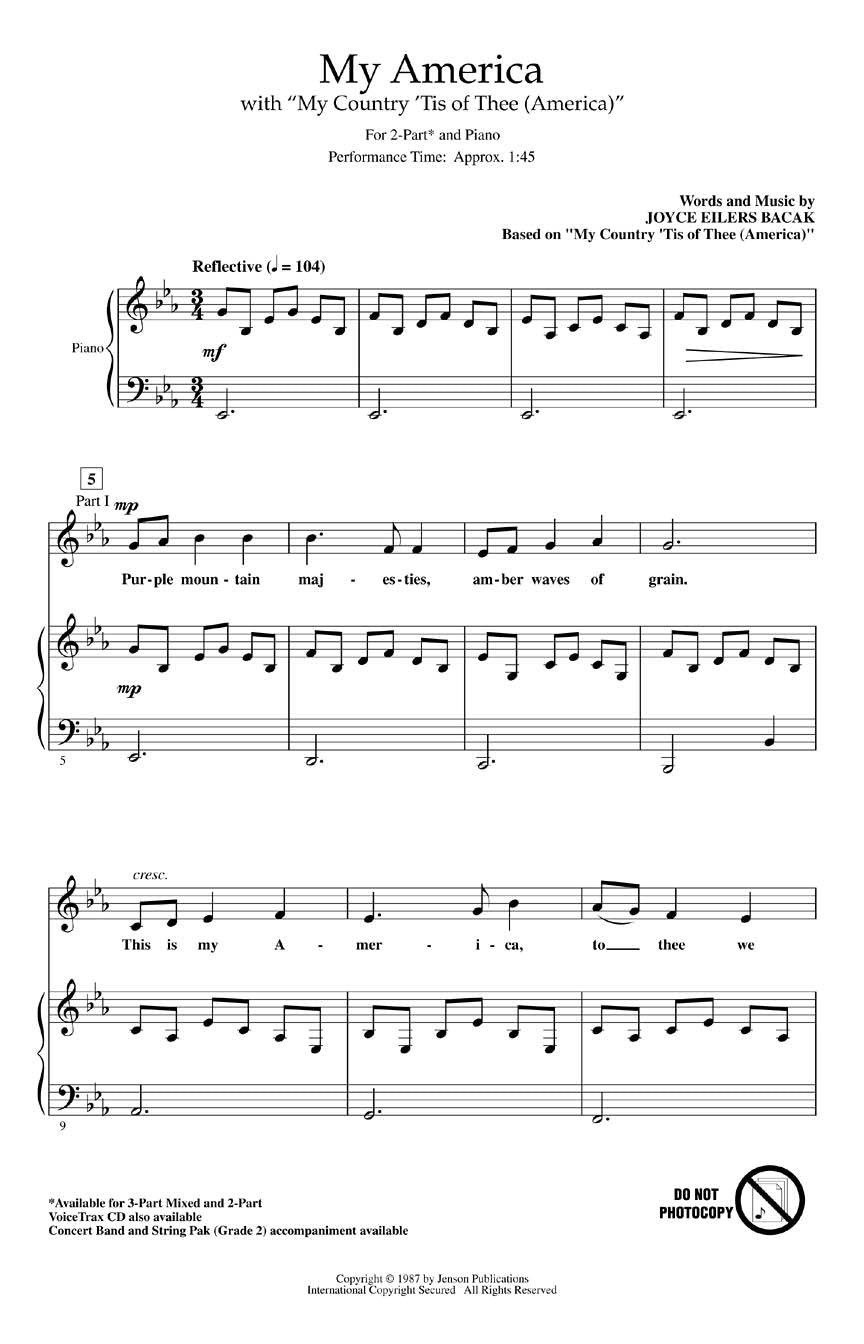 My America - sample page 1