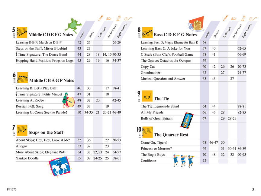 Primer Level – Lesson Book, 2nd Edition - sample page 3