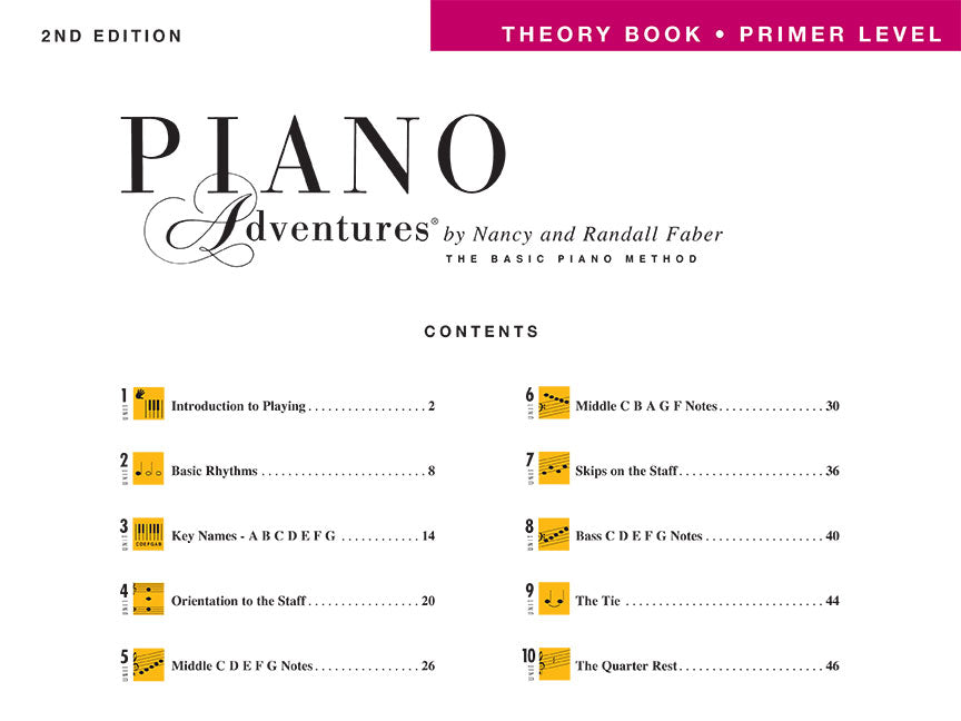 Primer Level – Theory Book – 2nd Edition - sample page 2