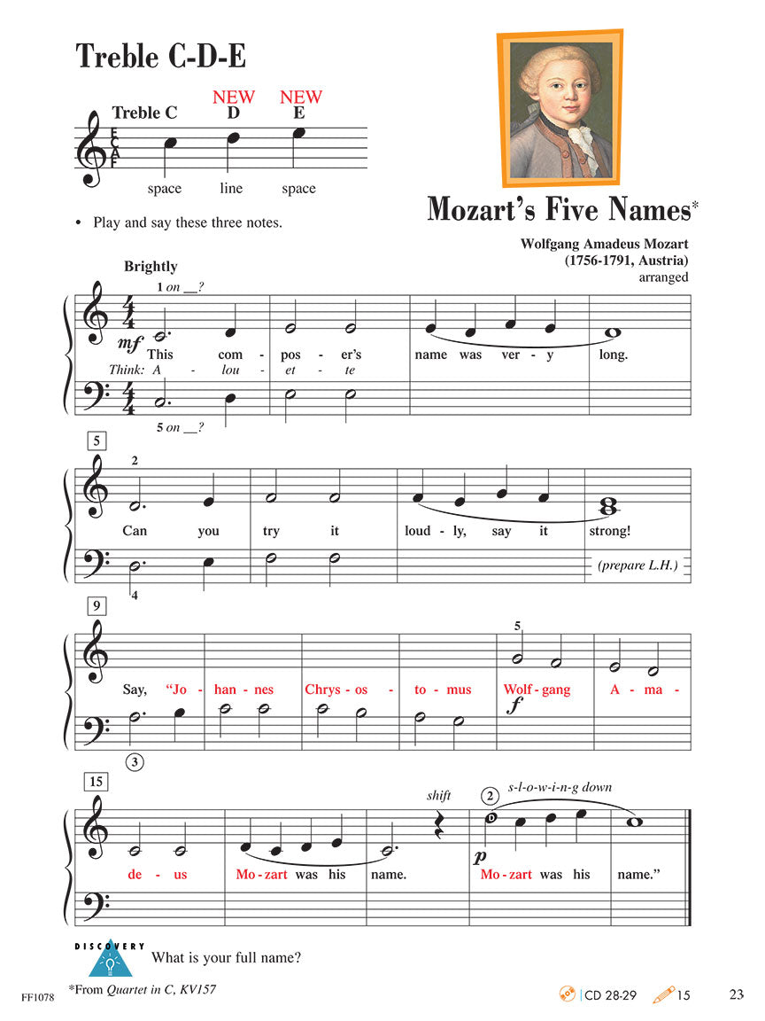 Level 1 – Lesson Book – 2nd Edition - sample page 5
