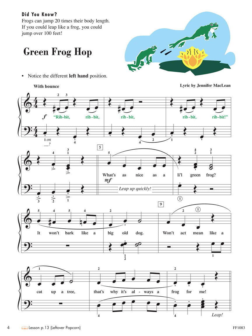 Level 2A – Performance Book – 2nd Edition - sample page 3