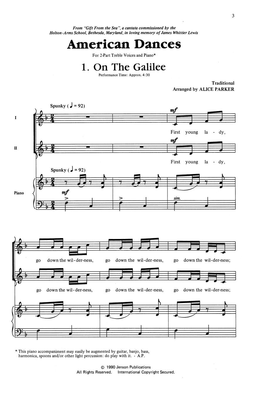 American Dances (Collection) - sample page 2
