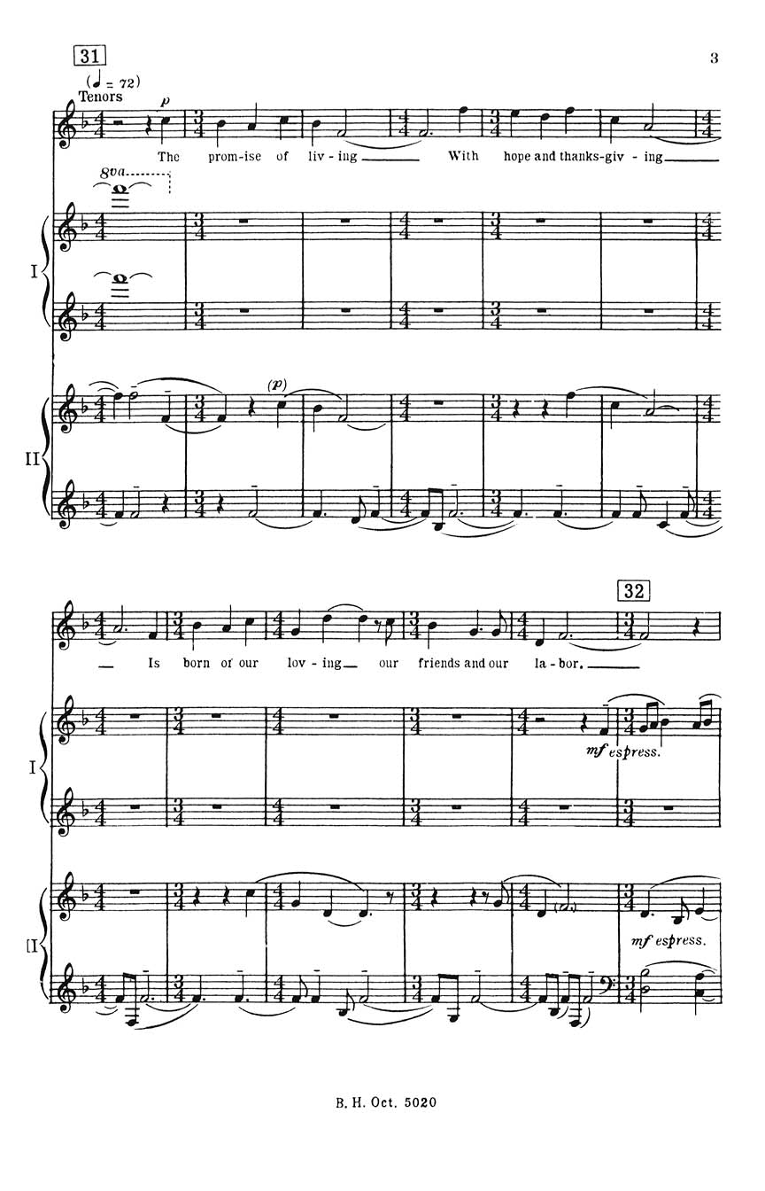The Promise of Living - sample page 1
