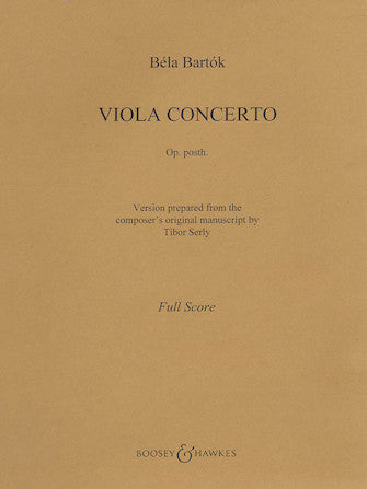 Product Cover for Viola Concerto, Op. Posth.