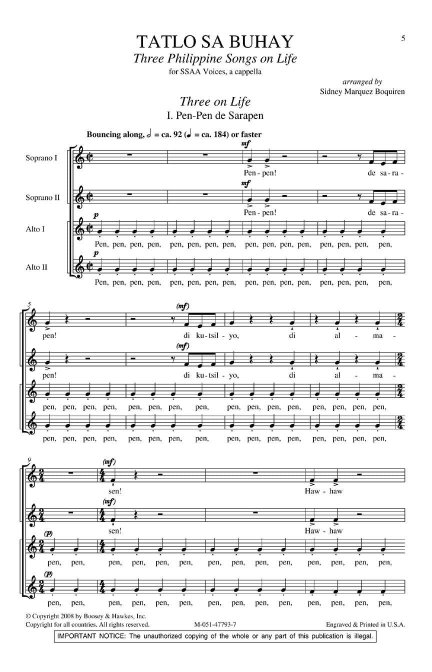 Tatlo sa Buhay - sample page 1