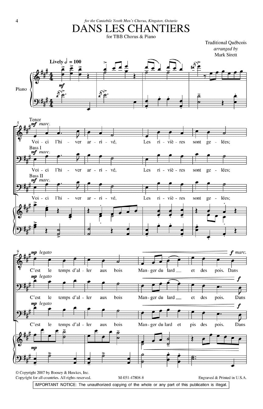 Dans Les Chantiers - sample page 1
