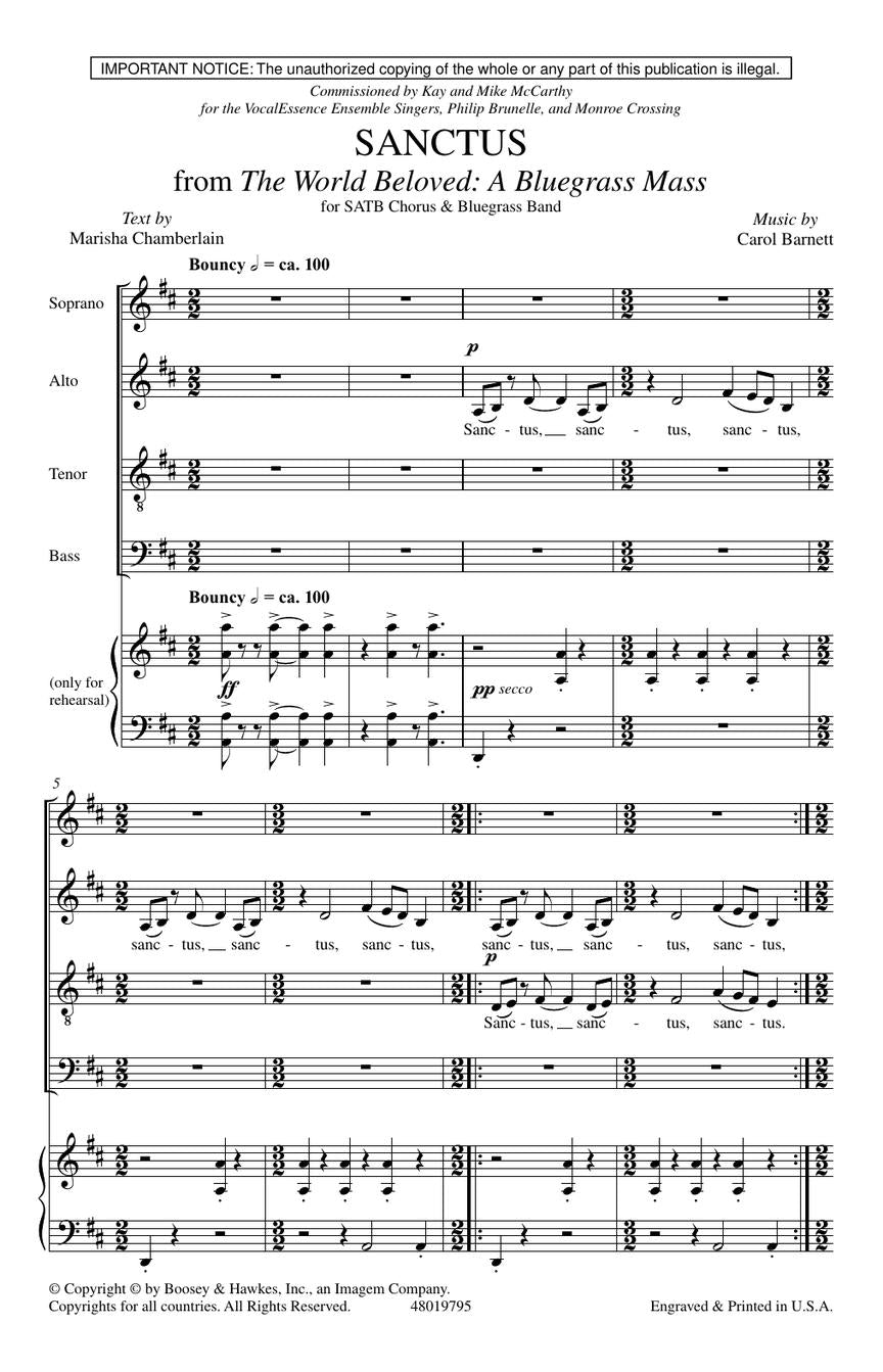 Sanctus 2nd edition - sample page 3