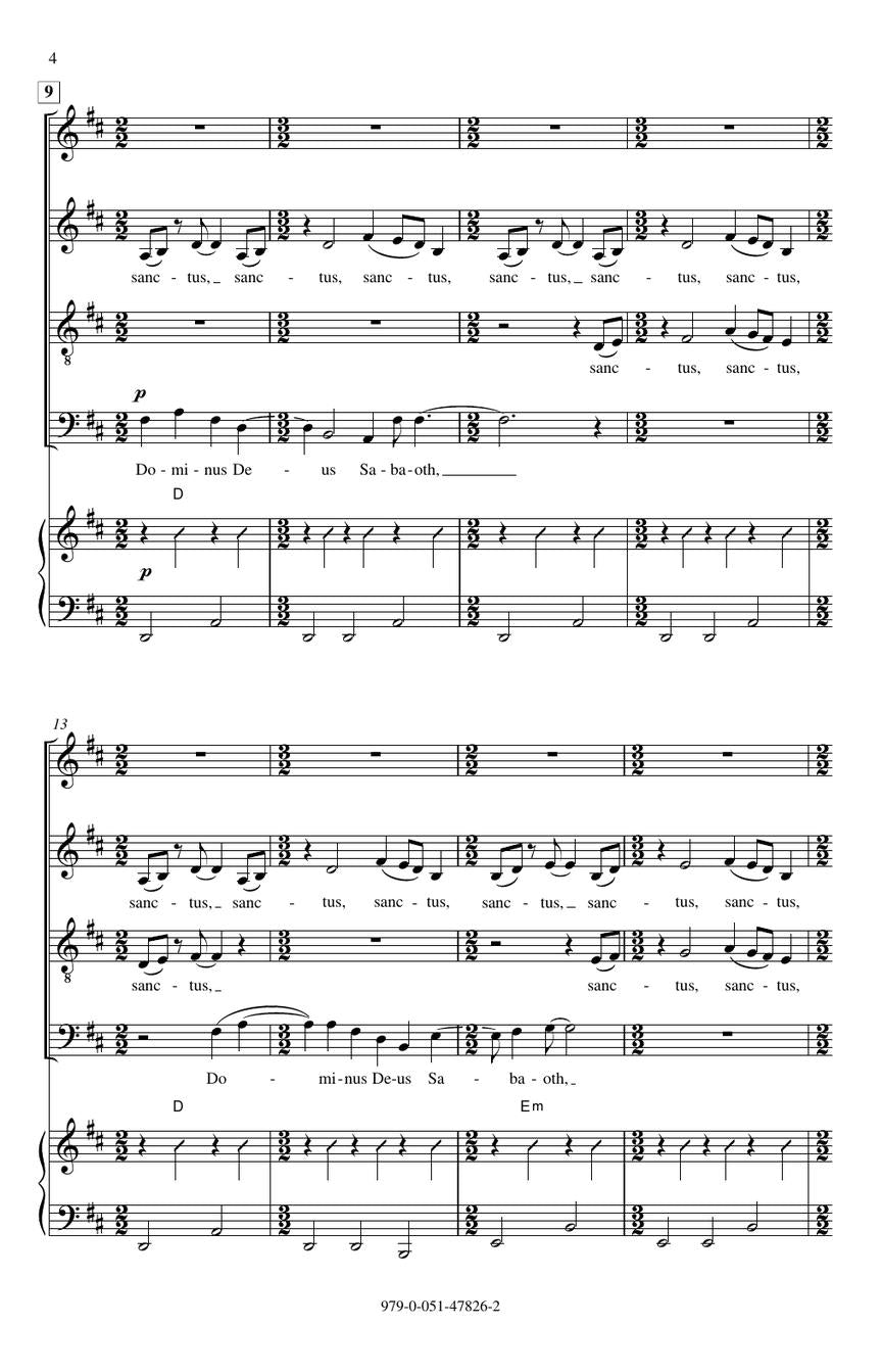 Sanctus 2nd edition - sample page 4