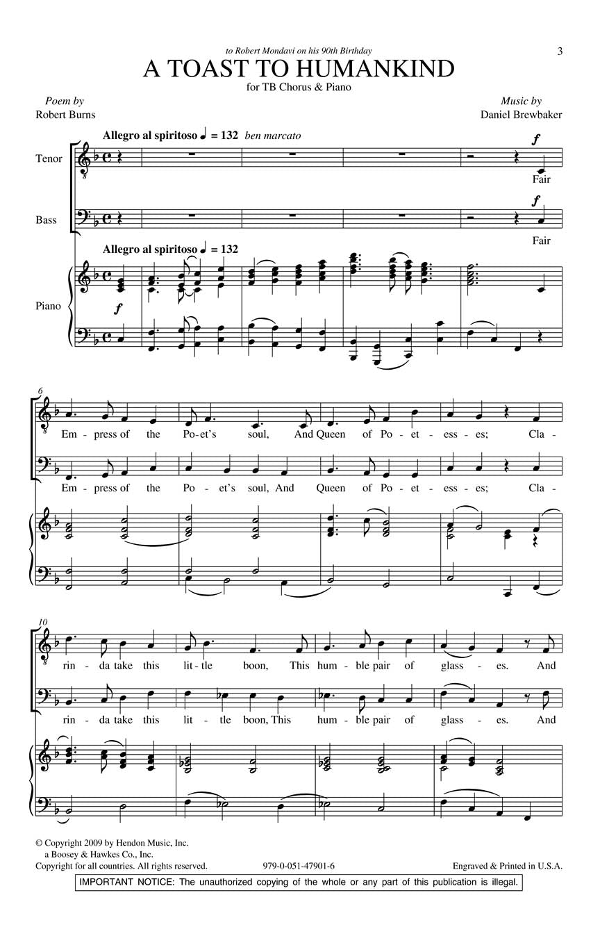 A Toast to Humankind - sample page 1