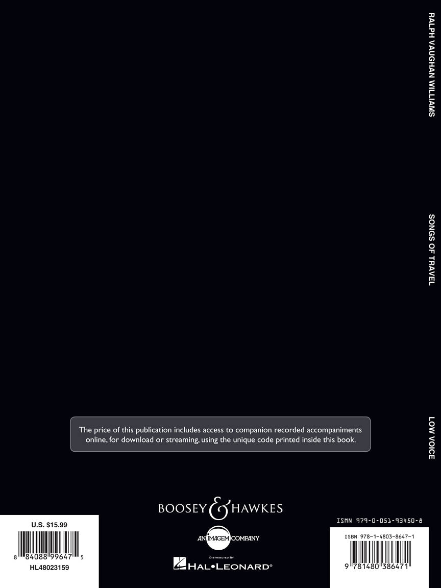 Songs of Travel - sample page 2