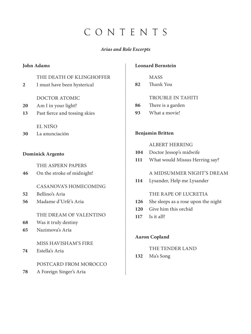 Boosey & Hawkes Opera Anthology – Mezzo-Soprano - sample page 3