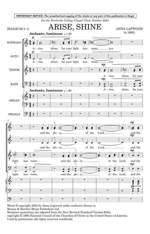 Arise, Shine - sample page 3
