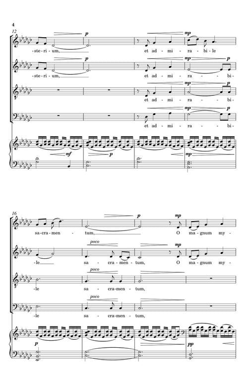 O Magnum Mysterium - sample page 6