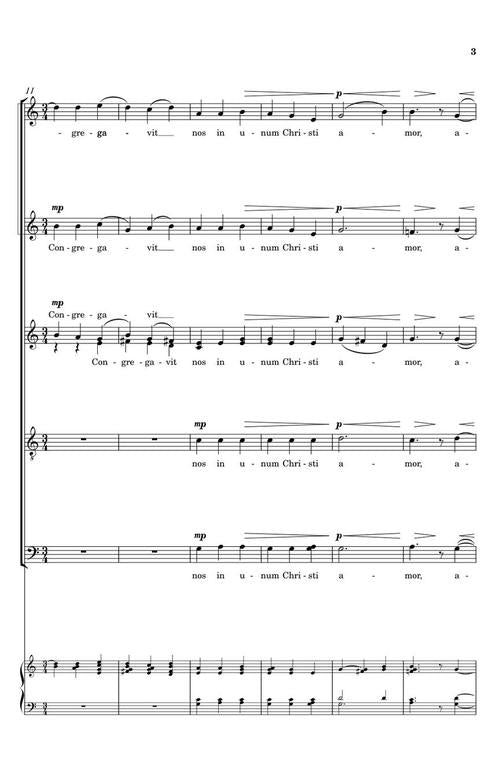 Ubi Caritas - sample page 5
