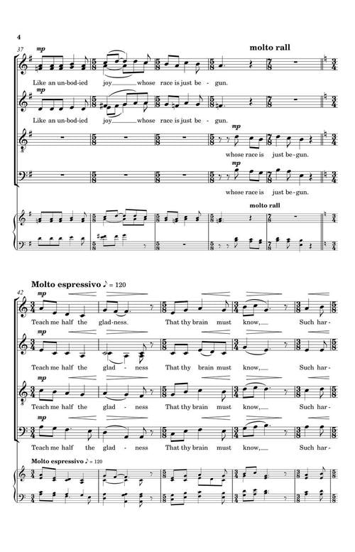 To a Skylark - sample page 6