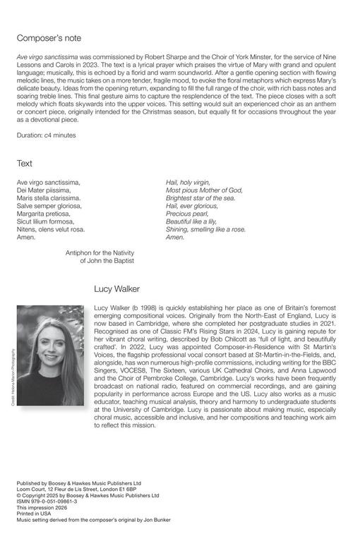 Ave virgo sanctissima - sample page 2