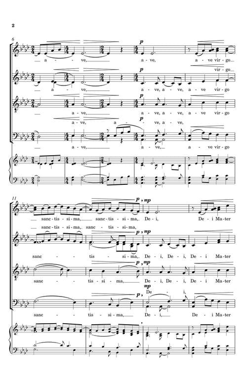 Ave virgo sanctissima - sample page 4