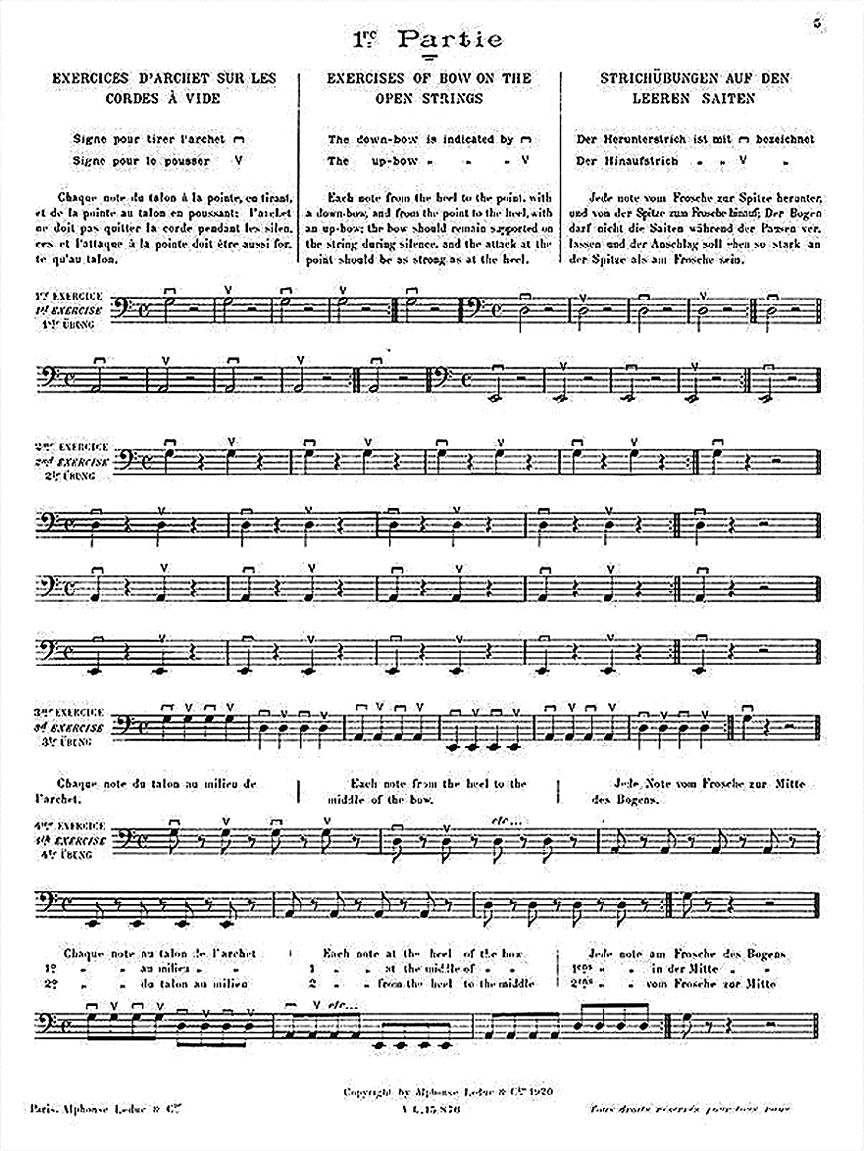 Complete Method for the Four and Five-Stringed Double Bass - sample page 2