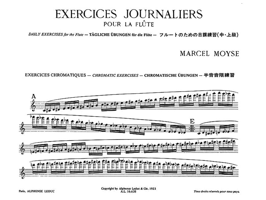 Exercices Journaliers Pour La Flute - sample page 2