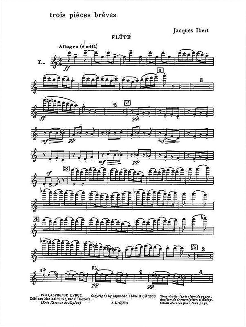 3 Pièces brèves - sample page 2