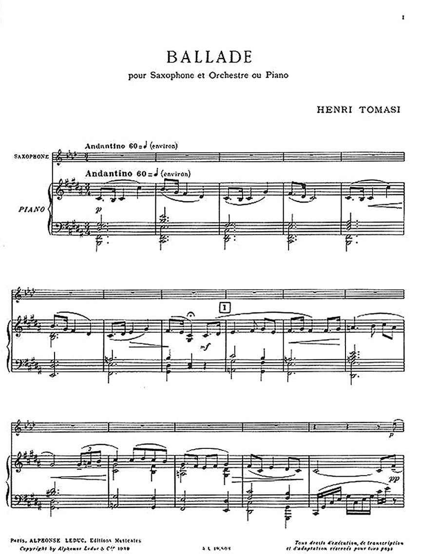 Ballade - sample page 2