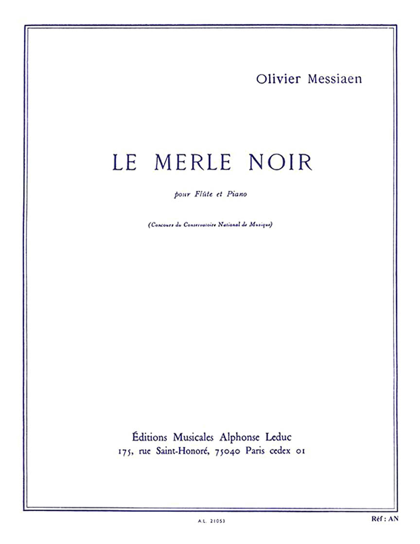 Le Merle Noir - sample page 1