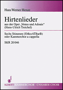 Product Cover for Henze Hirtenlieder 6voices Sc