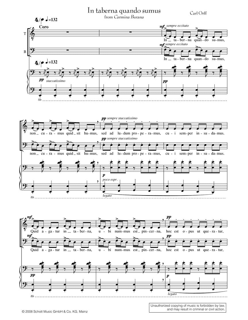 In Taberna Quando Sumus - sample page 1