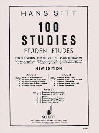 Product Cover for 100 Studies, Op. 32 – Book 1