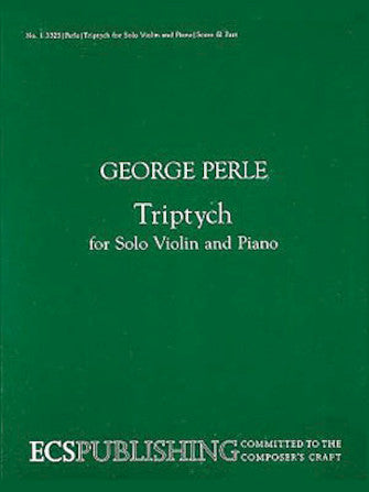 Product Cover for Triptych For Solo Violin And Piano (score And Part)