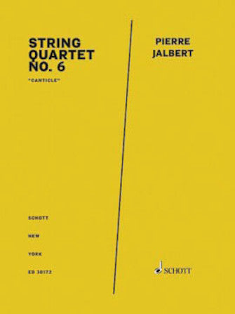 Product Cover for String Quartet No. 6 Score And Parts