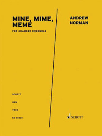 Product Cover for Mine, Mime, Meme - Score and Parts