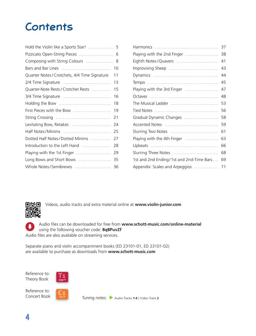 Violin Junior: Lesson Book 1 - sample page 2