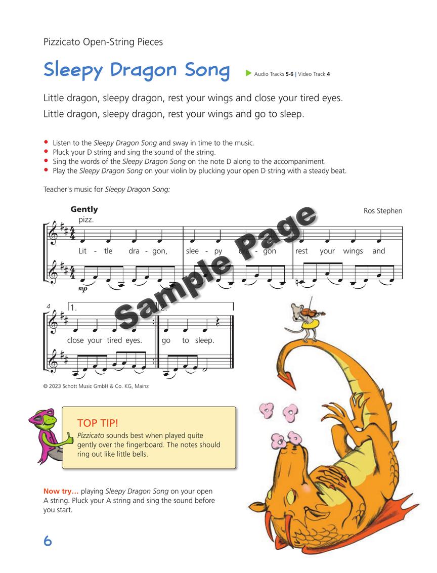 Violin Junior: Lesson Book 1 - sample page 4