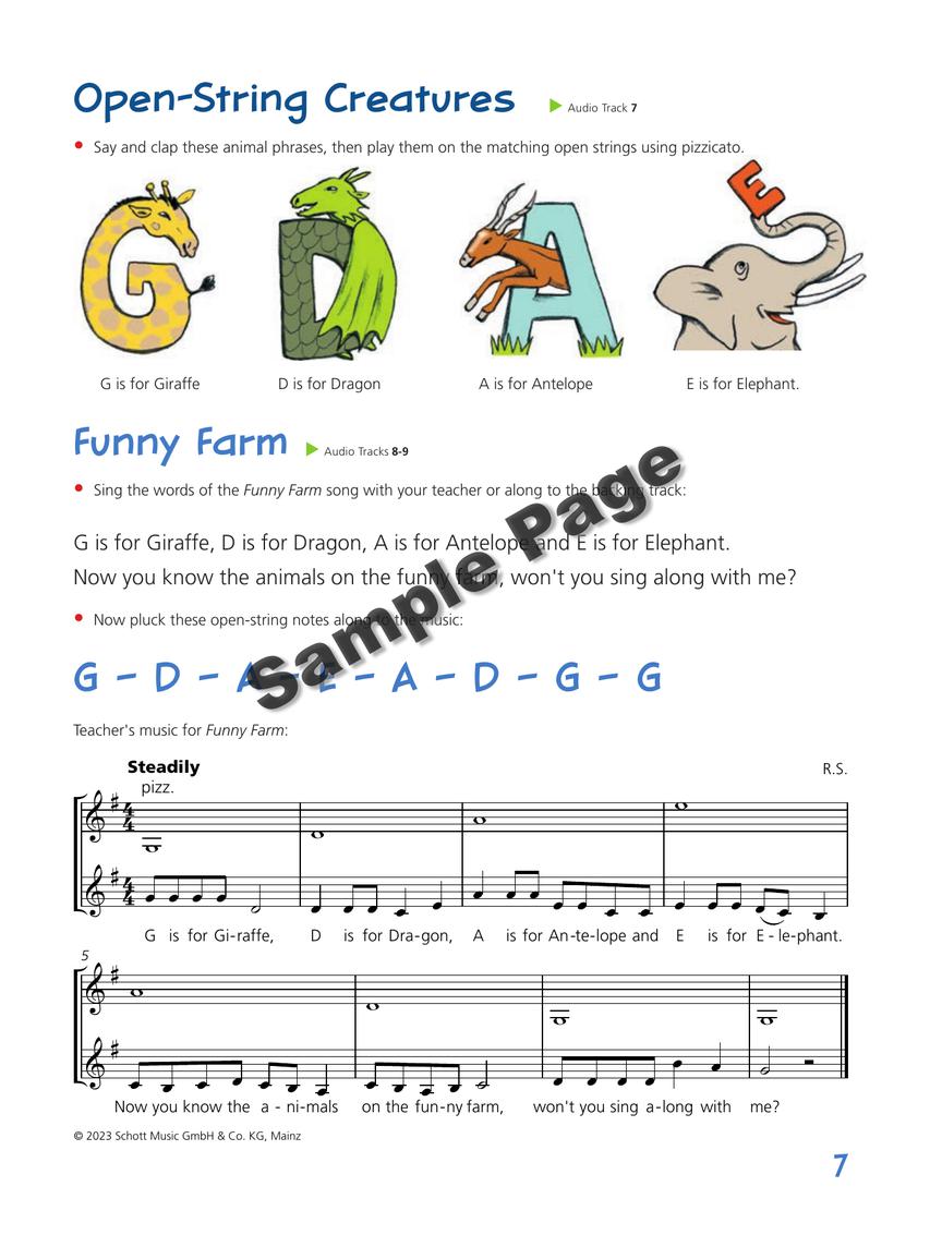 Violin Junior: Lesson Book 1 - sample page 5