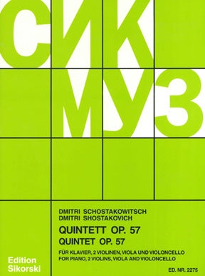 Product Cover for Quintett, Op. 57