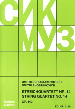 Product Cover for String Quartet No. 14, Op. 142