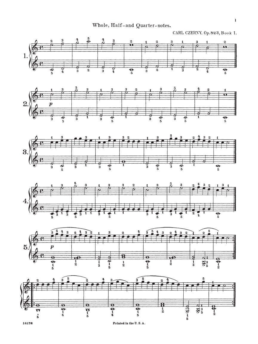 Little Pianist, Op. 823 (Complete) - sample page 4