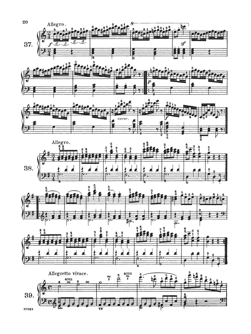 100 Progressive Studies without Octaves, Op. 139 - sample page 3