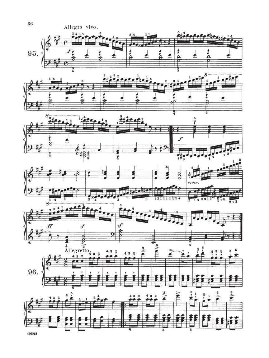 100 Progressive Studies without Octaves, Op. 139 - sample page 5