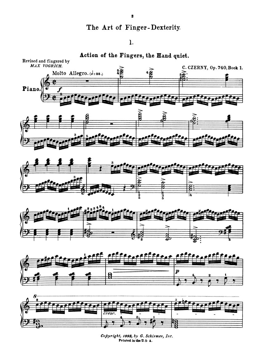 Art of Finger Dexterity, Op. 740 (Complete) - sample page 4