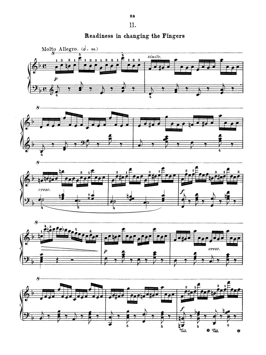 Art of Finger Dexterity, Op. 740 (Complete) - sample page 7