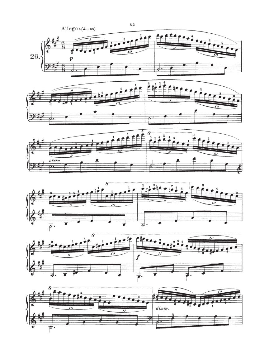School of Velocity, Op. 299 (Complete) - sample page 5