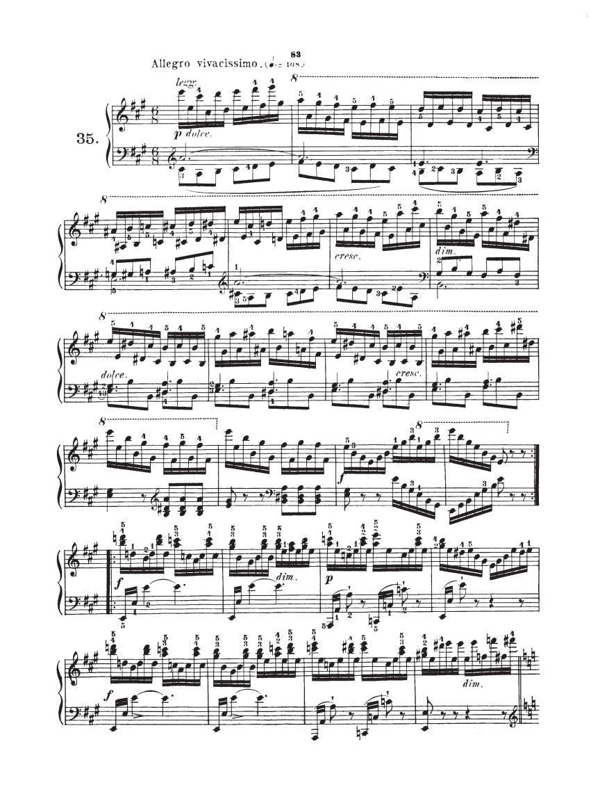 School of Velocity, Op. 299 (Complete) - sample page 6