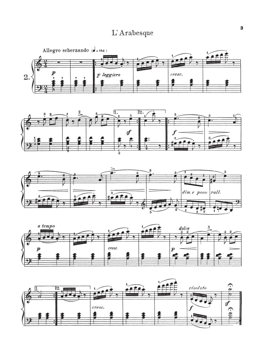 Twenty-Five Easy and Progressive Studies for the Piano, Op. 100 - sample page 2