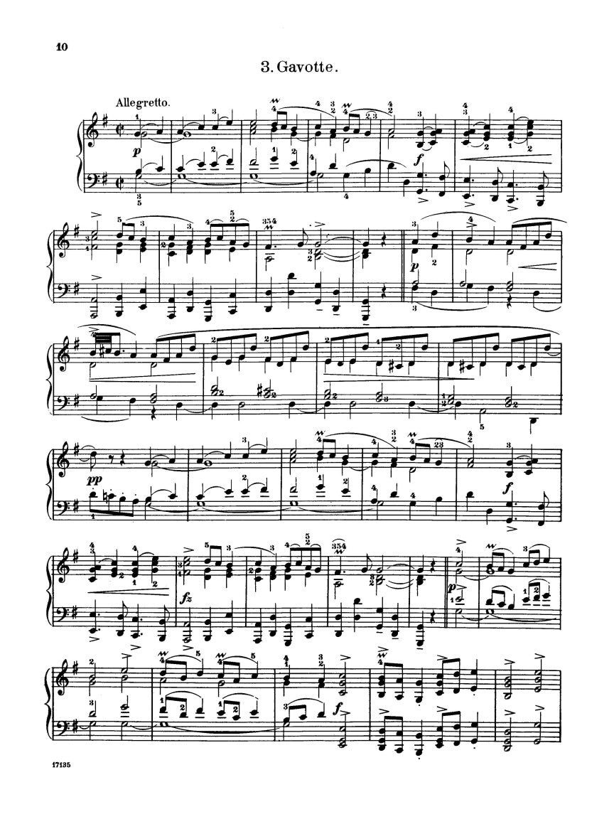 “From Holberg's Time” (Suite in Antique Style), Op. 40 - sample page 4