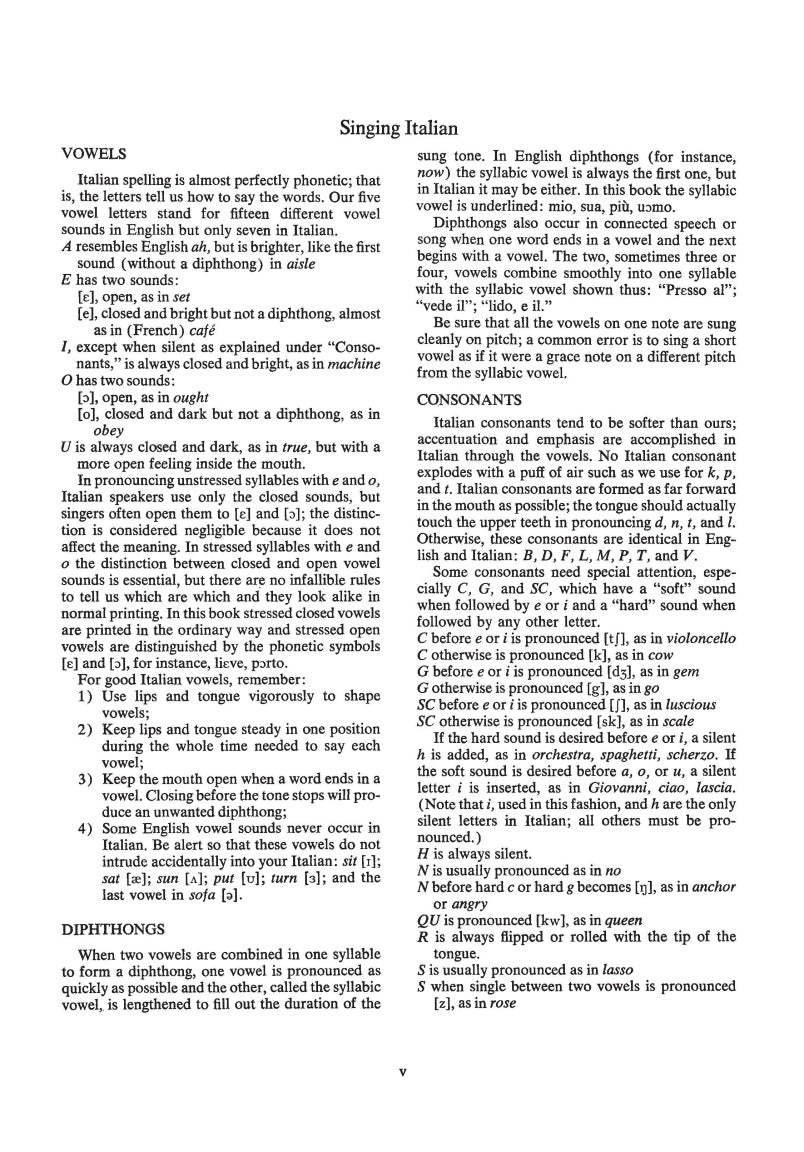 Practical Method of Italian Singing - sample page 2